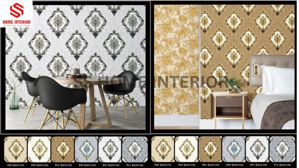 Metallic  Wallpaper Pattern
